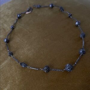Ruby Ann of New Orleans sterling Silver Women’s Necklace With 15 different shape